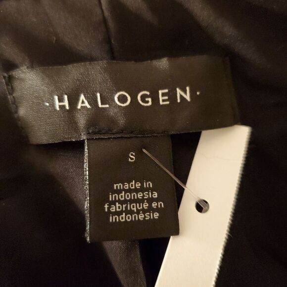 Halogen Raw Edge Cotton Blend Tweed Jacket - Picture 11 of 12